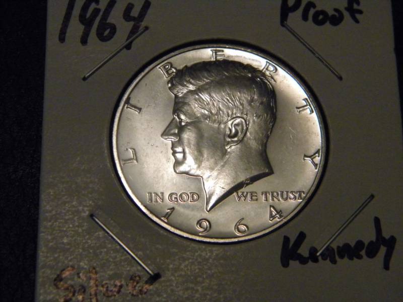 1964 Kennedy Silver Half Dollar Proof