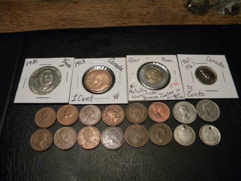Canadian Silver and Other Coins