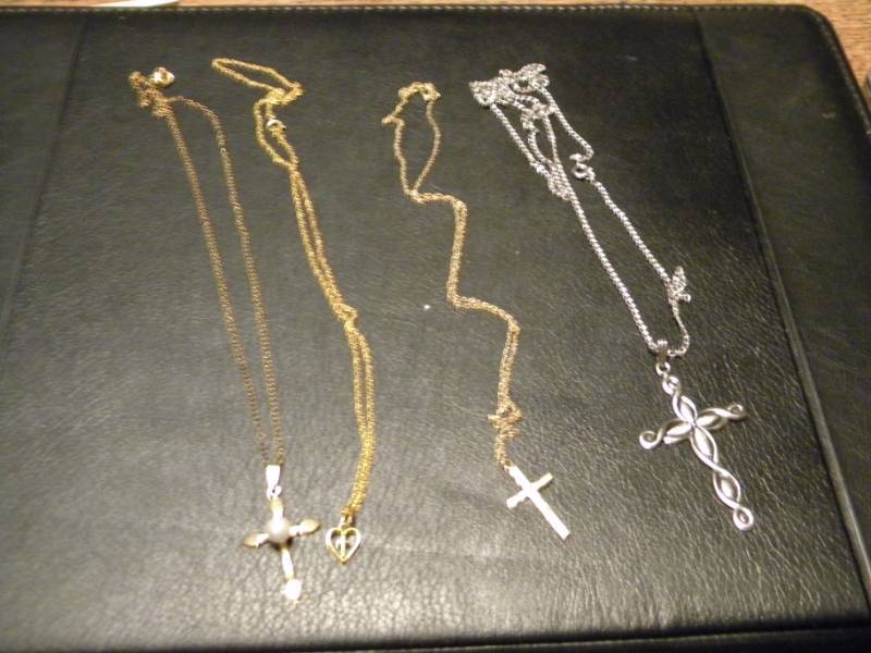 4 Necklaces - Gold Filled or Gold Plated
