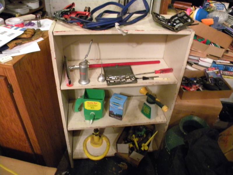 Shelf with Tools