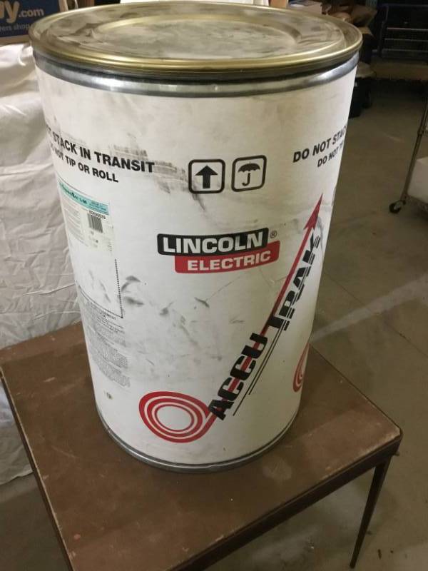 lot 58 image: Paper barrel drum  33 inches High