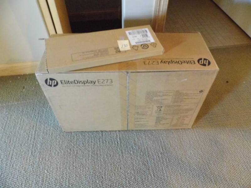 New HP Monitor & Keyboard