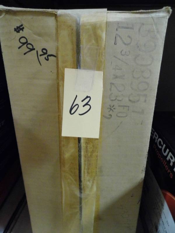 lot 63 image: OMC Propellor