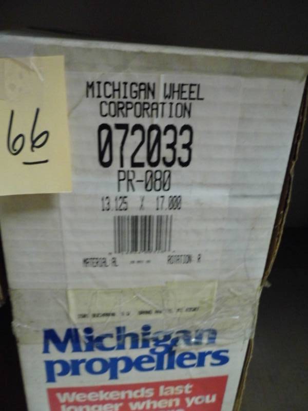 lot 66 image: Michigan Propellor