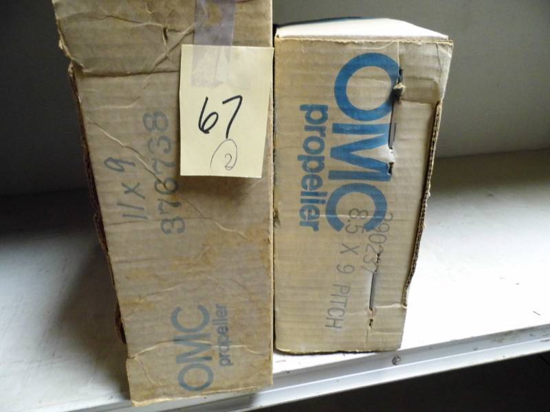 lot 67 image: OMC Propellor