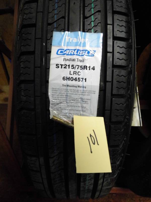 lot 101 image: Tire