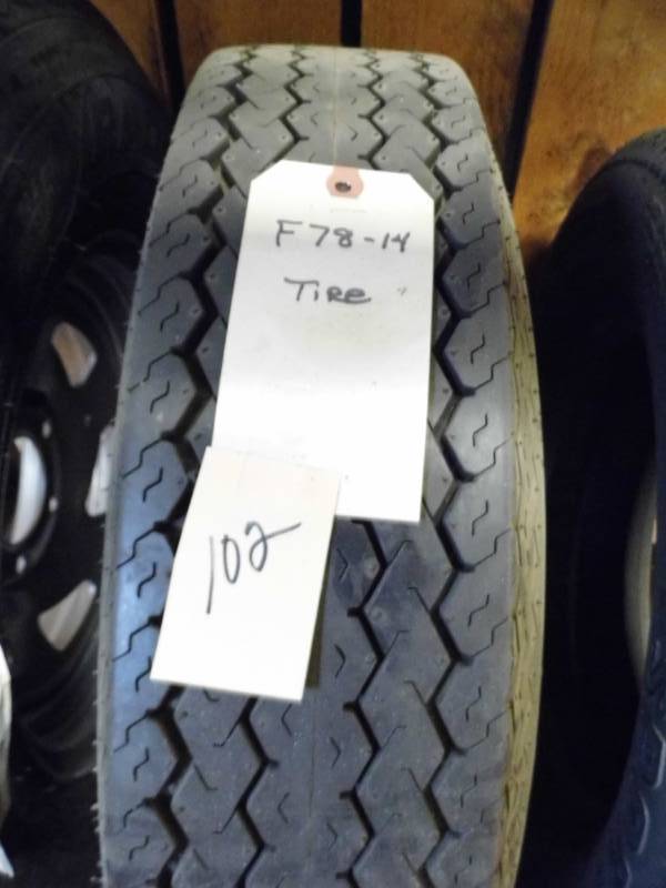 lot 102 image: Tire