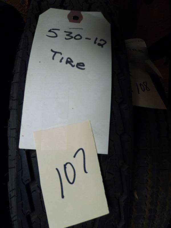 lot 107 image: Tire