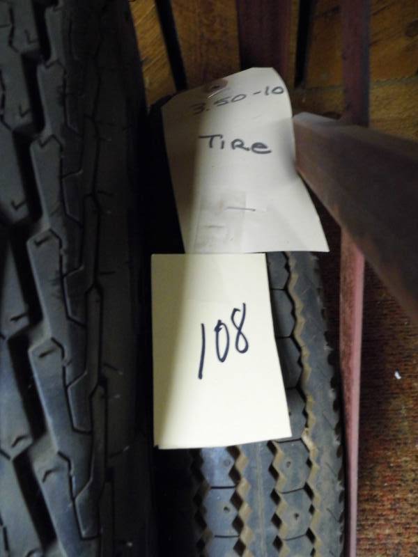 lot 108 image: Tire