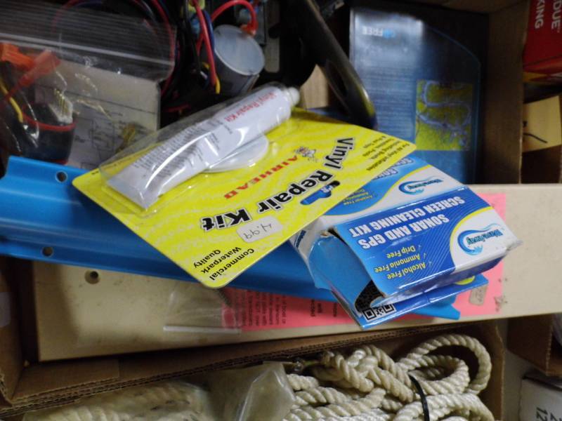 lot 129 image: Vinyl Repair Kit - Assorted Parts
