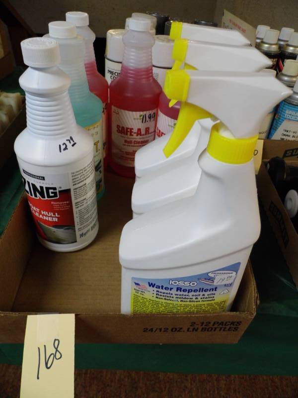 lot 168 image: Chemicals - Hull Cleaner - Water Repellant