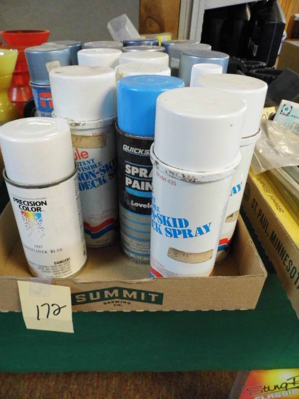 lot 172 image: Spray Paint