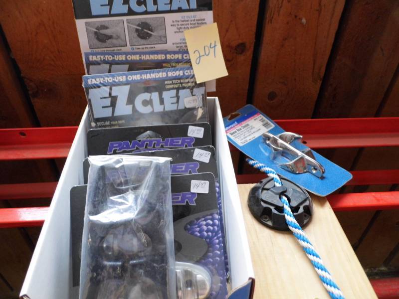 lot 204 image: Rope Cleats & Grippers
