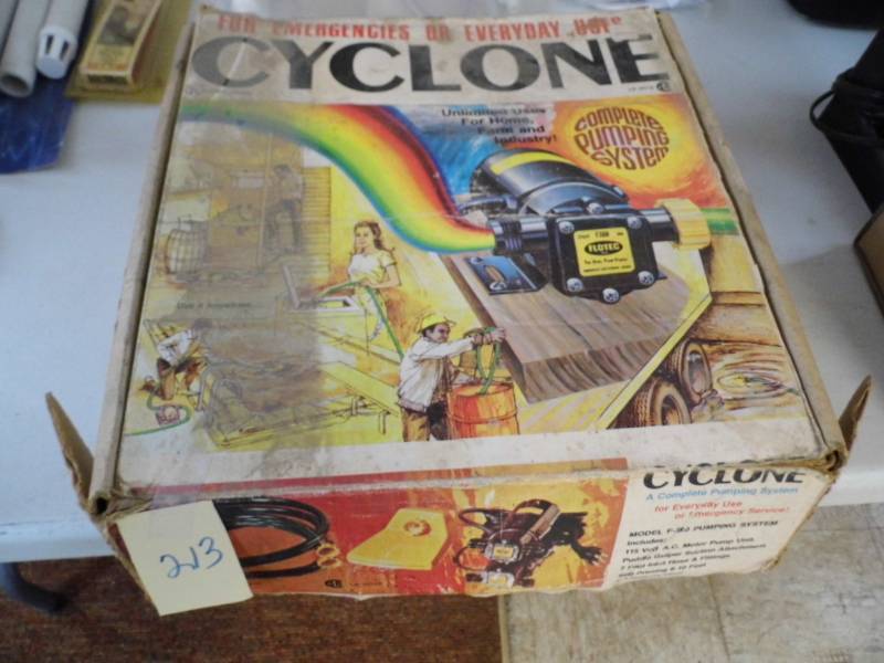 lot 213 image: Cyclone Pumping System