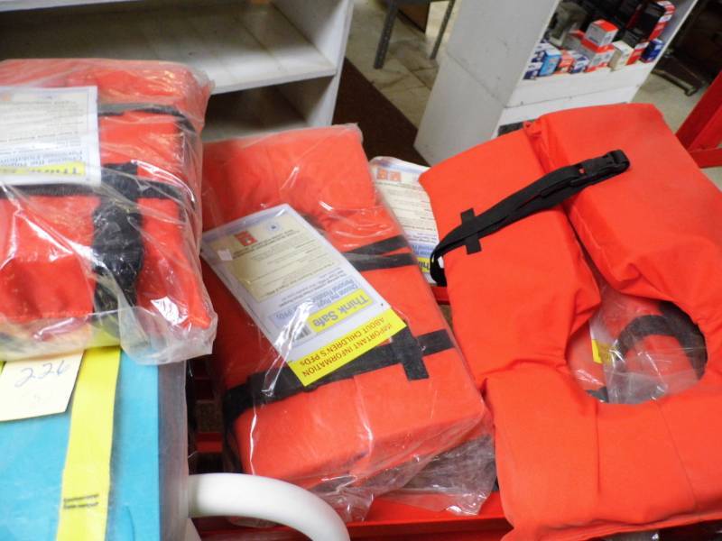 lot 226 image: Assorted Life Preservers