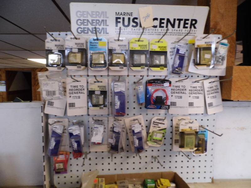 lot 246 image: Fuse Display w Fuses