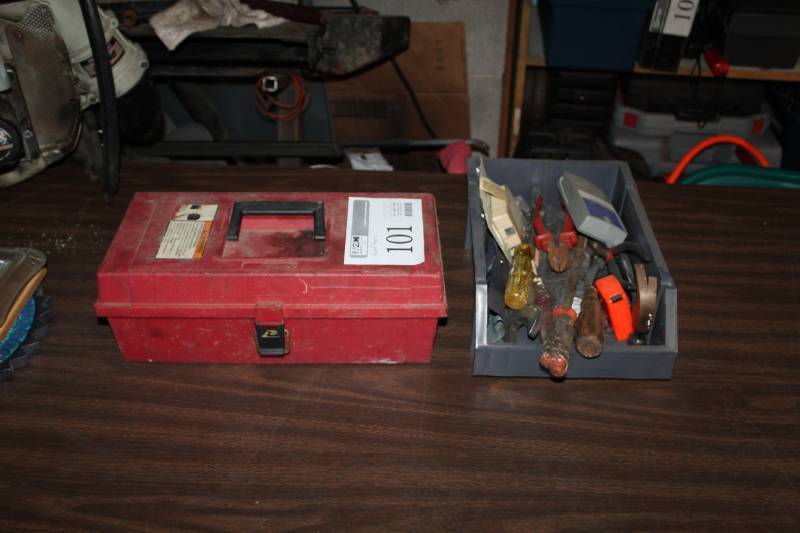 lot 101 image: Hand Tools - Drill Bits, Wrenches, Screwdrivers, Pliers, And More