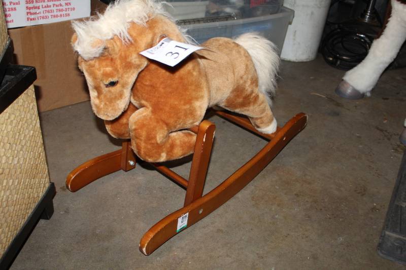 lot 31 image: Rocking Horse