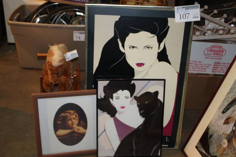 lot 107 image: Framed Wall Art - Models