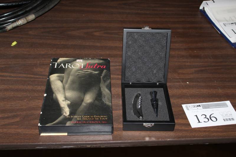 lot 136 image: DK Tarot Sutra Wine Opener