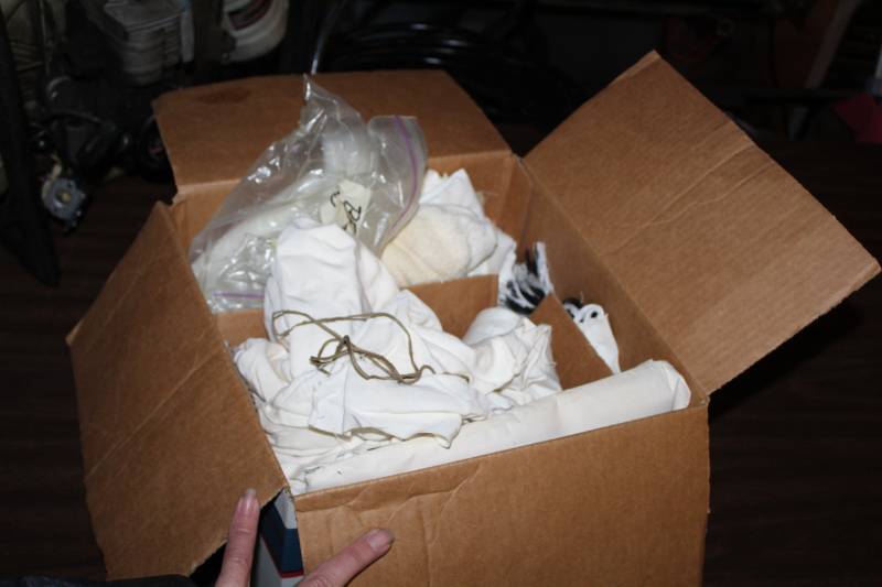 lot 138 image: Sewing Supplies - Patterns, Thread, Laces, And More