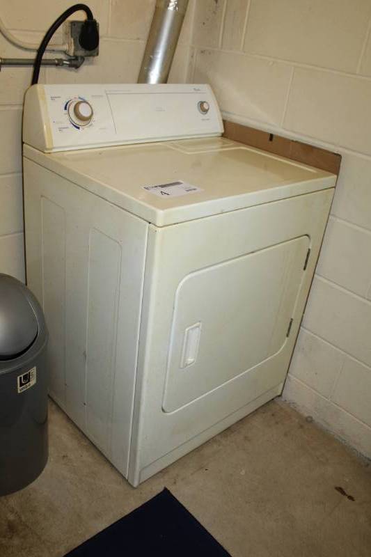 lot 4 image: Whirlpool Electric Clothes Dryer