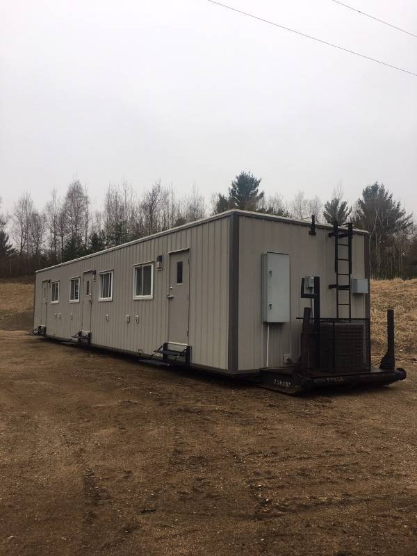 Self Contained Skid  Hunting   Base Camp Shack