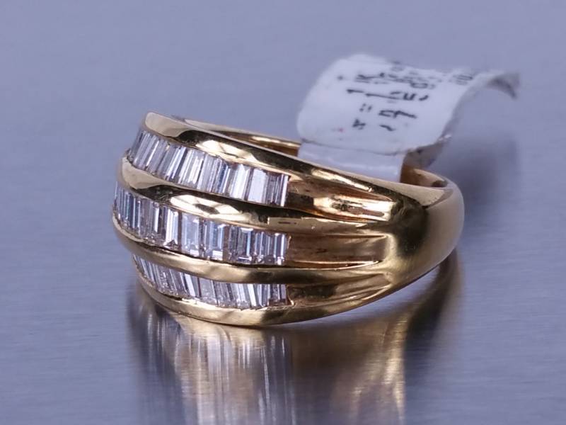 1.5 Carat Diamond Ring in 14k Yellow Gold - $7599 Retail.