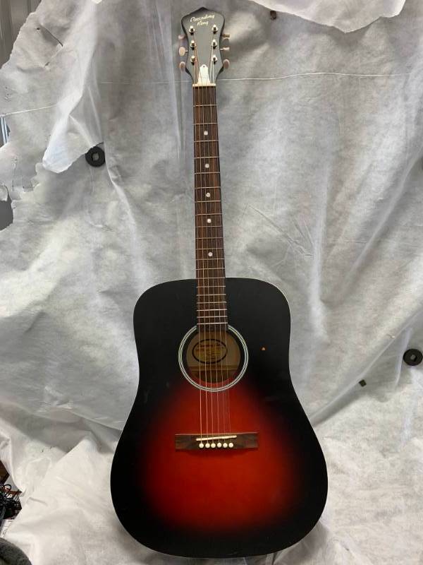 lot 32 image: Beautiful Acoustic Guitar with Case