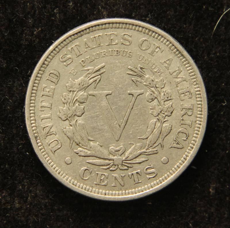 1905 LIBERTY V NICKEL VF