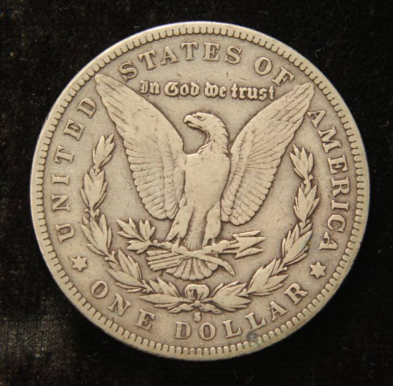 1894-S MORGAN SILVER DOLLAR