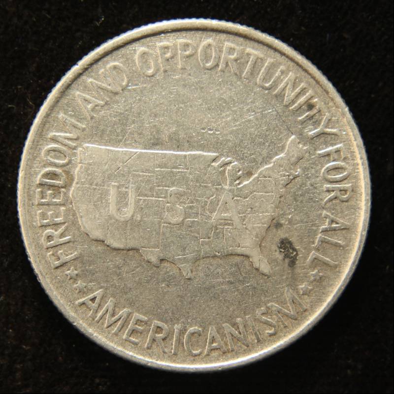 1952 US WASHINGTON-CARVER SILVER COMMEMORATIVE HALF DOLLAR