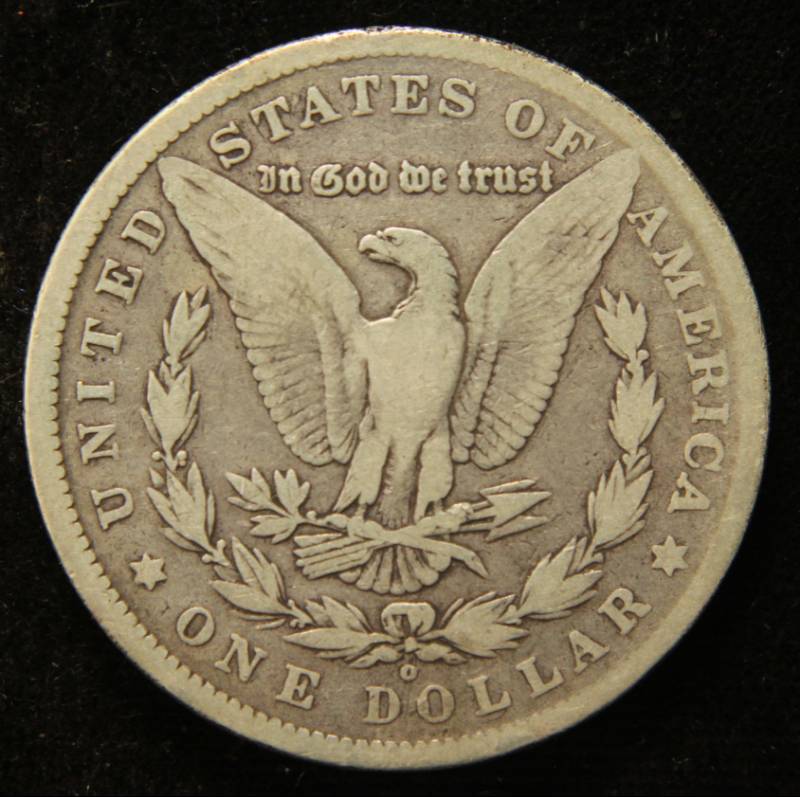 1880-O MORGAN SILVER DOLLAR