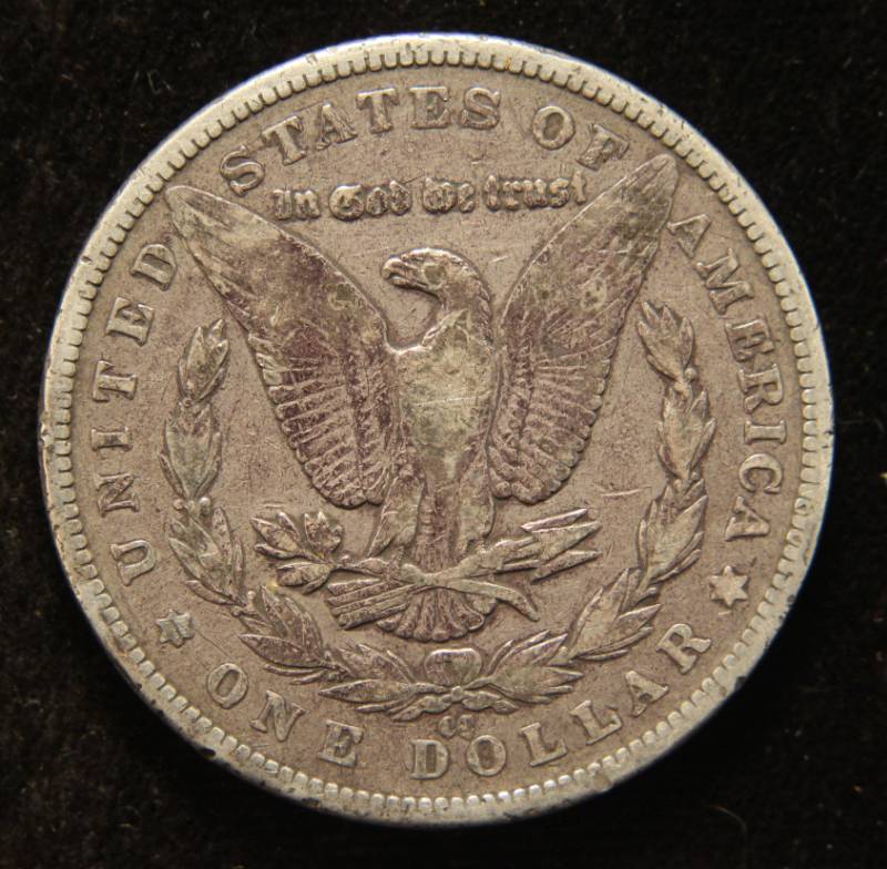 1890-CC CARSON CITY MORGAN SILVER DOLLAR