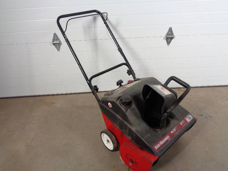 lot 2 image: MTD Snowblower