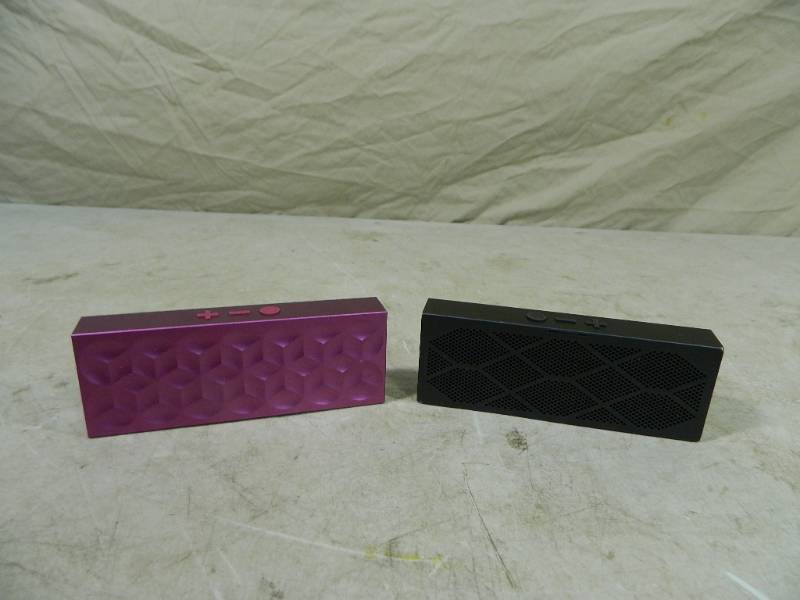 lot 27 image: 2 Jawbone Wireless Speakers