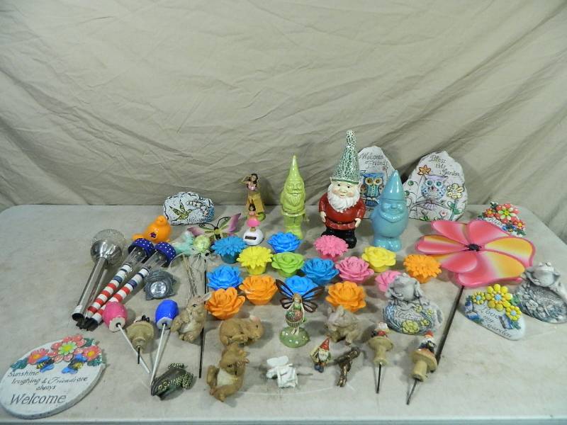 lot 42 image: Gnomes, Garden Art, More