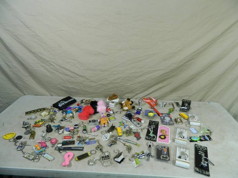 lot 63 image: Keys, Keychains, New Keychains, More