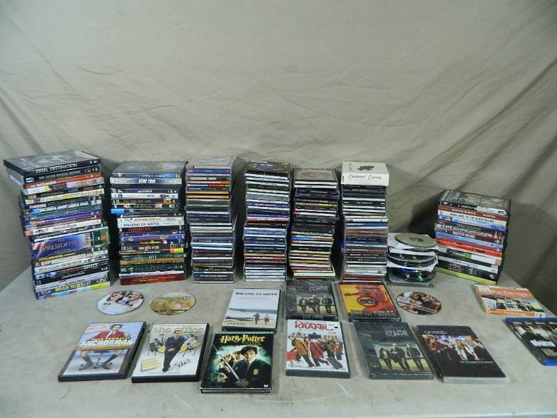 lot 101 image: Large Lot of Media