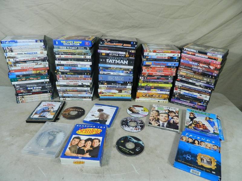 lot 102 image: Over 120 Dvds