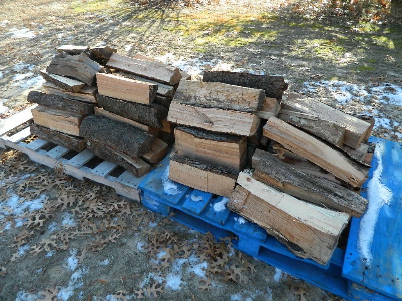 lot 20A image: Pile of Split Firewood