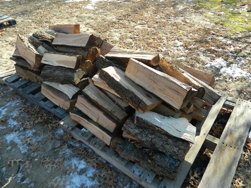 lot 20B image: Pile of Split Firewood