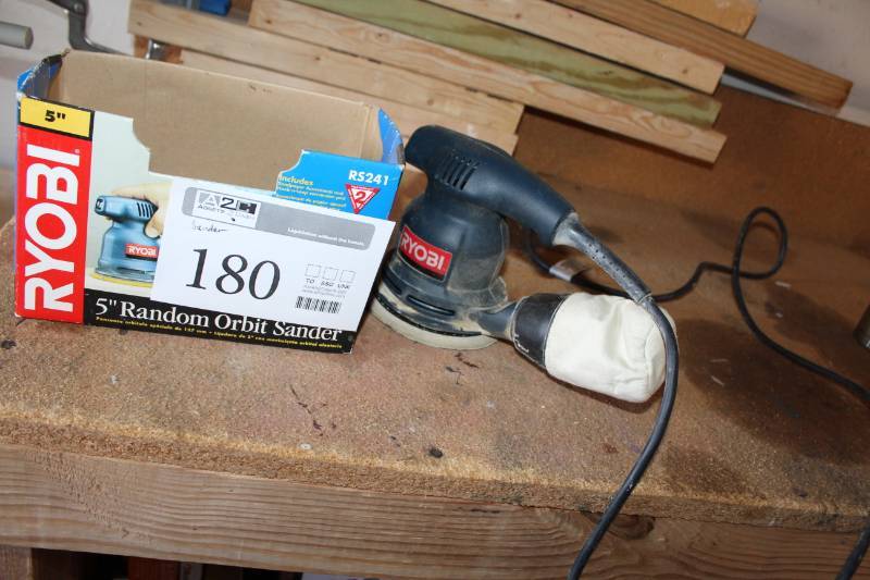 lot 180 image: Ryobi Sander