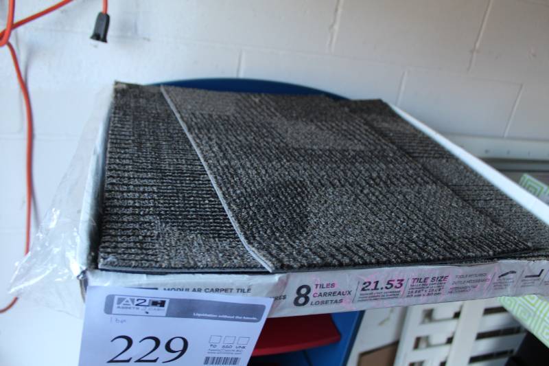 lot 229 image: Carpet Tiles