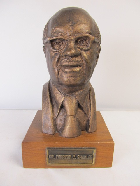 lot 61 image: Bust of Dr. Forrest C. Shaklee
