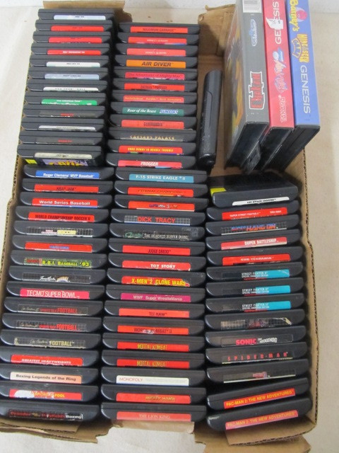 lot 38 image: Large Lot of SEGA GENESIS Video Games