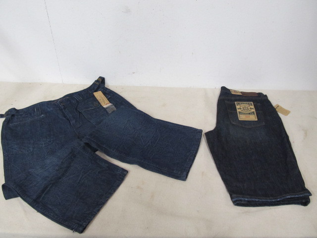 lot 51 image: 2 Pairs of BRAND NEW Ladies POLO by Ralph Lauren 34 Length Jeans - Sz 12 & 14