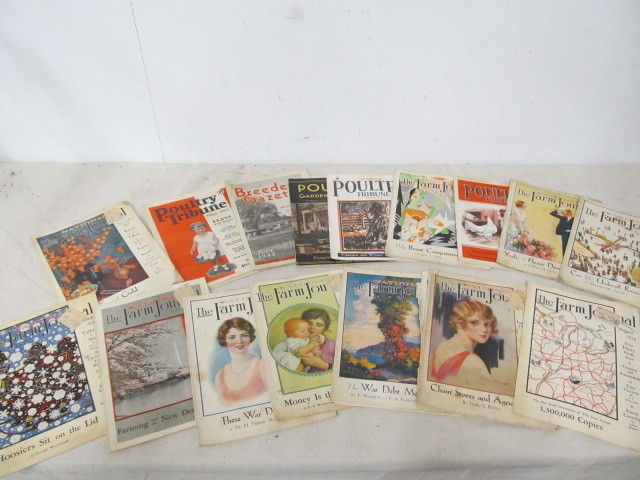 lot 54 image: Large Group of Orig 1920s & Early 30s Farming Magazines