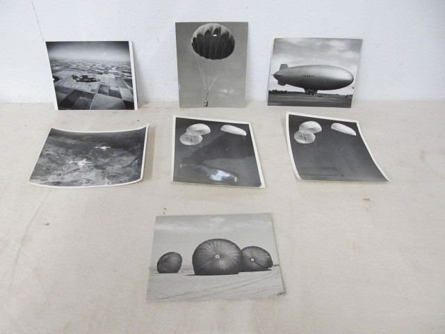 lot 94 image: Original Naval Base Parachute & Bomb Testing Photos