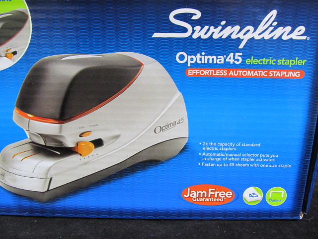lot 137 image: Brand New SWINGLINE Optima 45 Electric Stapler